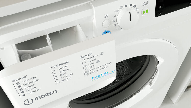 Indesit BWSE 71283X W IT lavatrice Caricamento frontale 7 kg 1200 Giri/min D Bianco