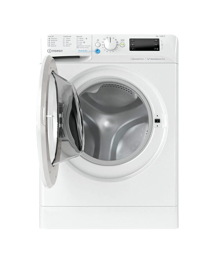 Indesit BWSE 71283X W IT lavatrice Caricamento frontale 7 kg 1200 Giri/min D Bianco