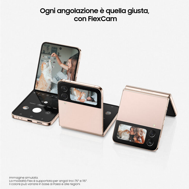 Samsung Galaxy Z Flip4 256GB Graphite RAM 8GB Display 1,9" Super AMOLED/6,7" Dynamic AMOLED 2X