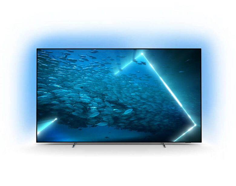Philips 55OLED707/12 TV 139,7 cm (55") 4K Ultra HD Smart TV Wi-Fi Metallico
