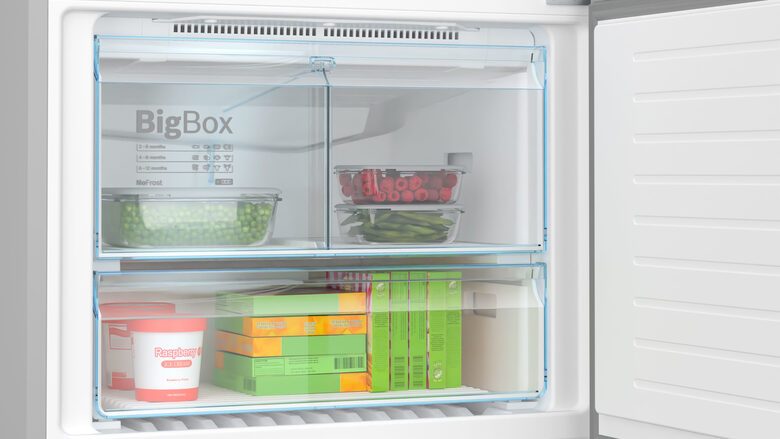 Bosch Serie 6 KGN86AIDR frigorifero con congelatore Libera installazione 631 L D Acciaio inossidabile