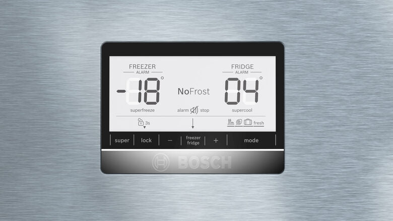 Bosch Serie 6 KGN86AIDR frigorifero con congelatore Libera installazione 631 L D Acciaio inossidabile