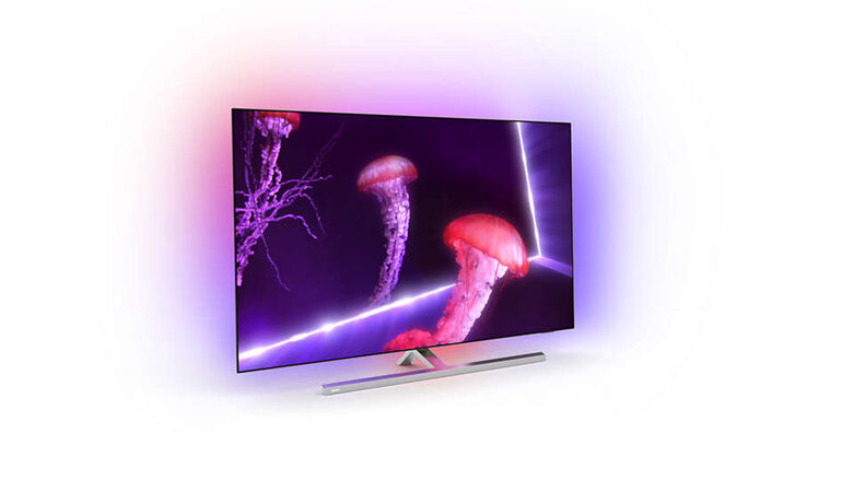 Philips 8 series 55OLED857/12 TV 139,7 cm (55") 4K Ultra HD Smart TV Wi-Fi Metallico