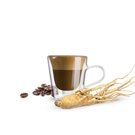 Caffè Borbone Miscela Dolce Re Ginseng Amaro SENZA GLUTINE in capsule 16pz compatibili con macchine a marchio Nescafè® Dolce Gusto®