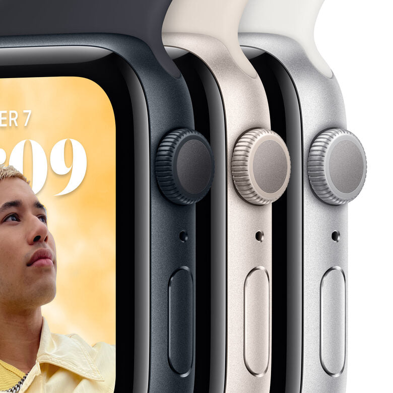 Apple Watch SE GPS 40mm Cassa in Alluminio color Galassia con Cinturino Sport Band Galassia - Regular