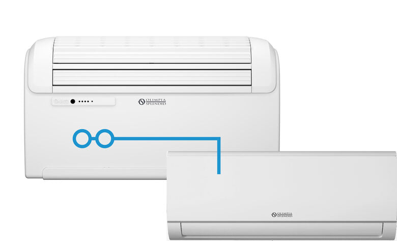 Olimpia Splendid Unico Twin Master 12 HP RFA 2600 W Bianco Condizionatore d'aria a parete