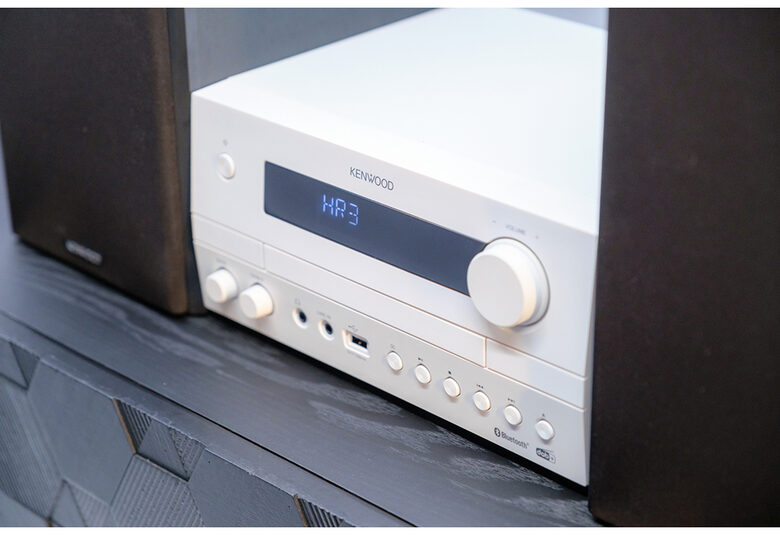 Kenwood M-822DAB Microsistema audio per la casa 50 W Nero, Bianco