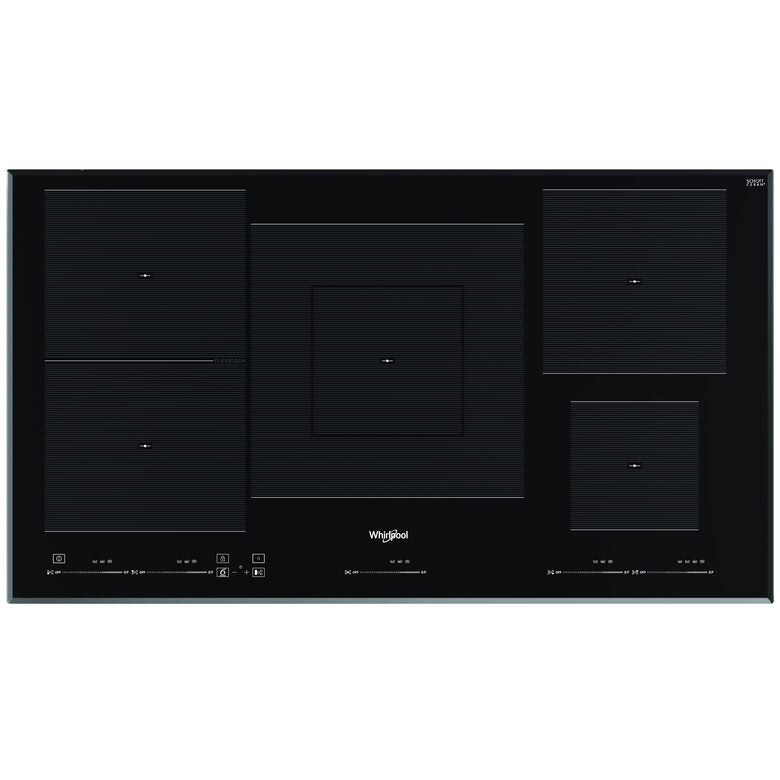 Whirlpool WT 1090 BA Nero Da incasso 90 cm Piano cottura a induzione 5 Fornello(i)