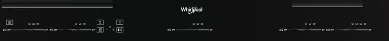 Whirlpool WT 1090 BA Nero Da incasso 90 cm Piano cottura a induzione 5 Fornello(i)