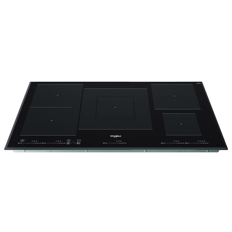 Whirlpool WT 1090 BA Nero Da incasso 90 cm Piano cottura a induzione 5 Fornello(i)