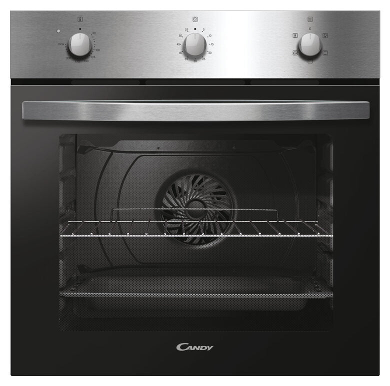 Candy Idea FIDC X502 Forno a Incasso 65 L A Nero, Acciaio inossidabile