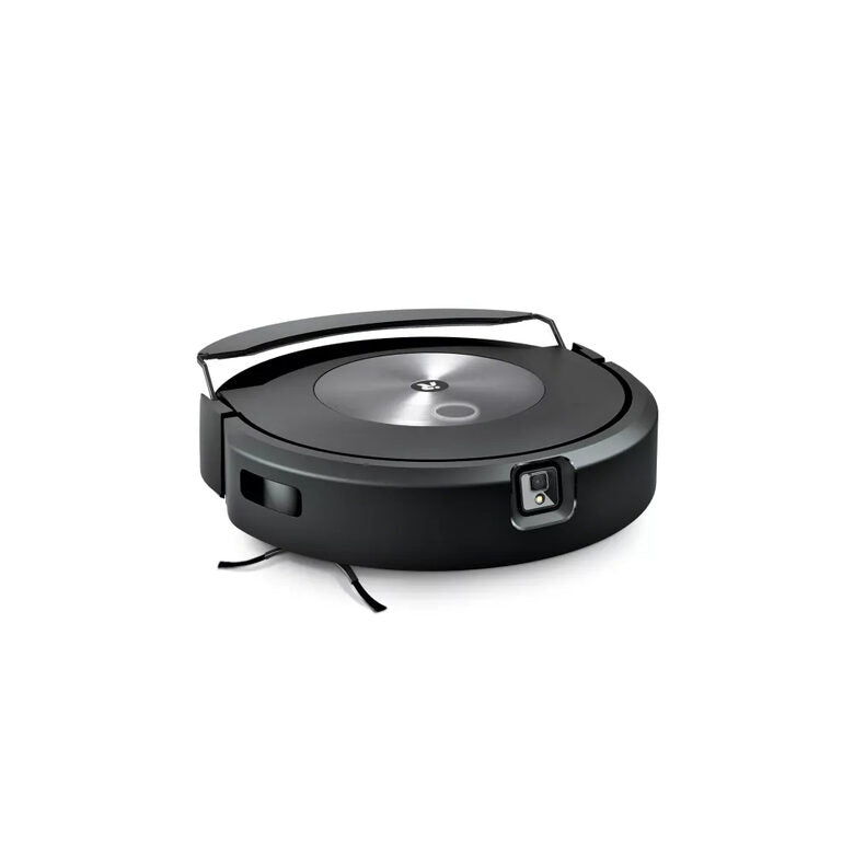 iRobot Roomba Combo j7+ Aspirapolvere Robot Senza sacchetto Nero, Acciaio inossidabile
