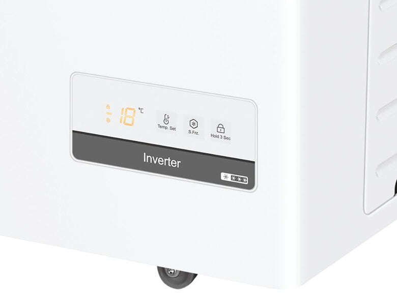 Haier HCE319F Congelatore a Pozzetto Libera installazione 300 L E Bianco