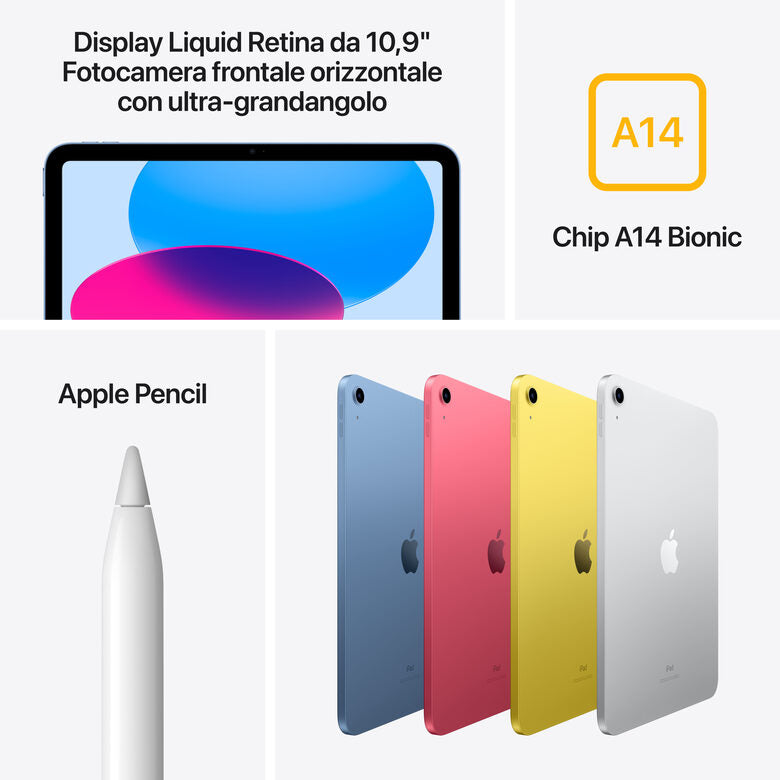 Apple iPad 10.9-pollici Wi-Fi 256GB - Rosa