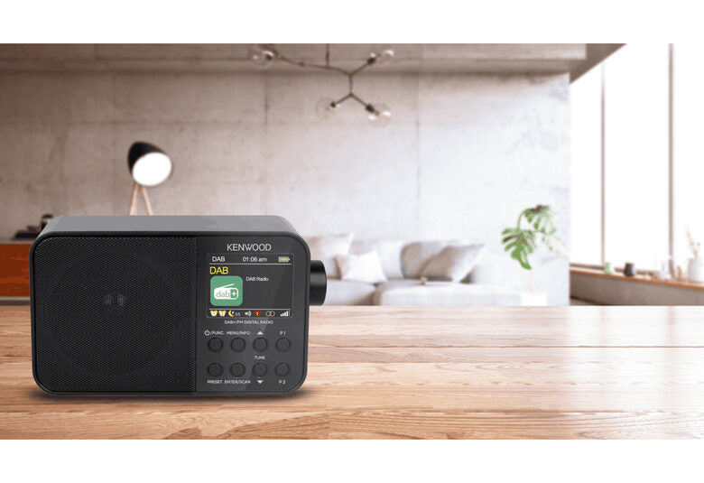 Kenwood CR-M30DAB-B Portatile Digitale Nero