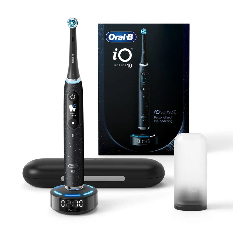 Oral-B iO SERIES 10 Adulto Spazzolino a vibrazione Nero