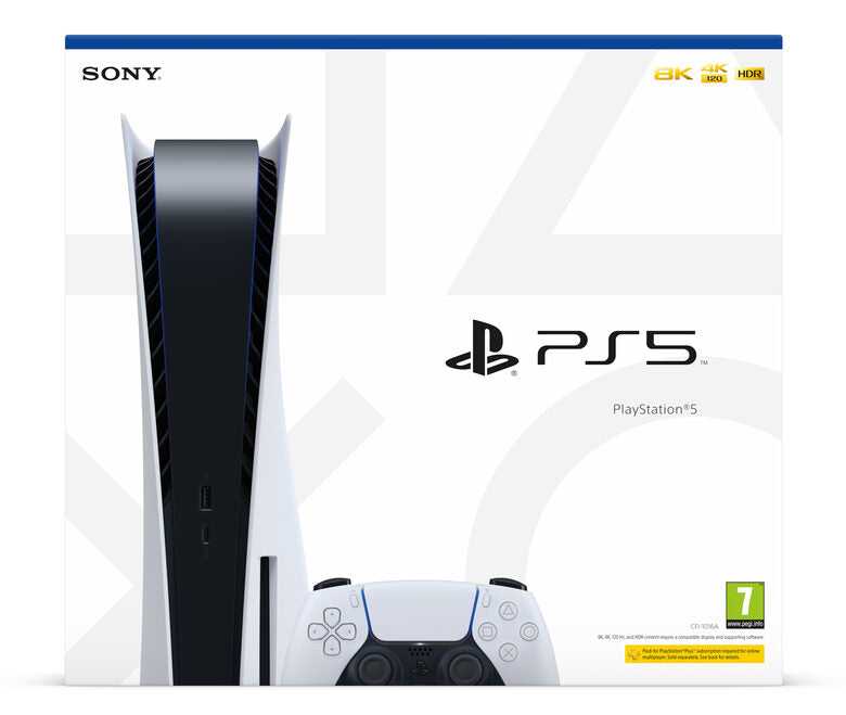 Sony PlayStation 5 C Chassis 825 GB Wi-Fi Nero, Bianco