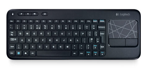 Logitech K400 tastiera RF Wireless QWERTY Italiano Nero