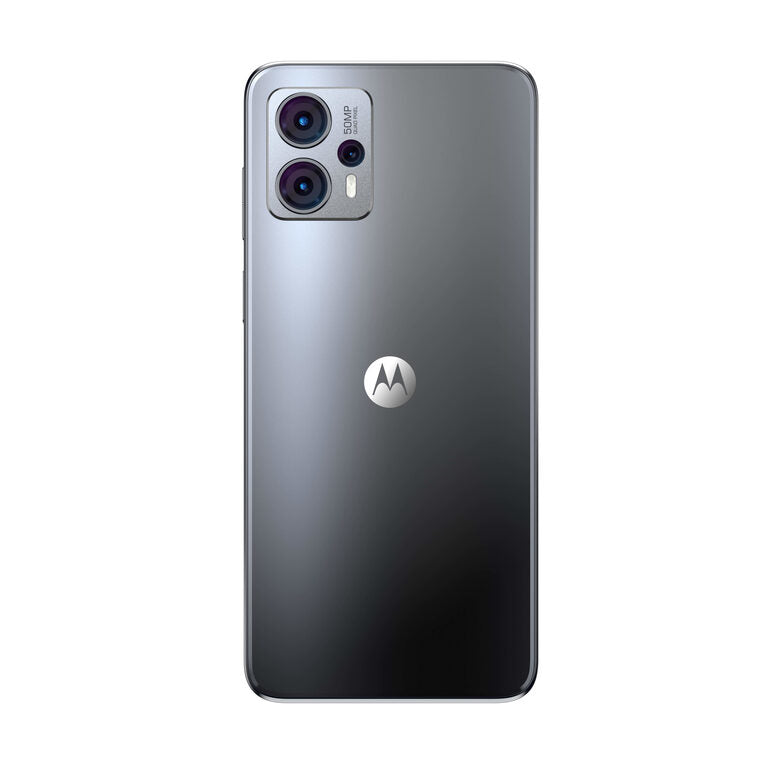 Motorola moto g23 (tripla fotocamera 50 MP, batteria 5000 mAH, Dolby Atmos Stereo Speakers, 8/128 GB espandibile, Display 6.53" 90Hz, NFC, Dual SIM, Android 13), cover inclusa