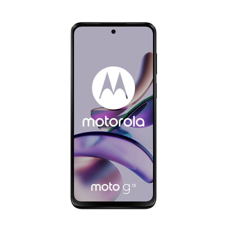 Motorola moto g13 (tripla fotocamera 50 MP, batteria 5000 mAH, Dolby Atmos Stereo Speakers, 4/128 GB espandibile, Display 6.53" 90Hz, NFC, Dual SIM, Android 13, cover inclusa