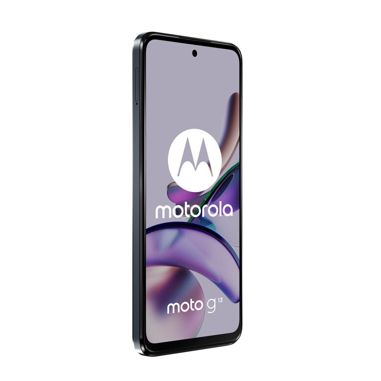 Motorola moto g13 (tripla fotocamera 50 MP, batteria 5000 mAH, Dolby Atmos Stereo Speakers, 4/128 GB espandibile, Display 6.53" 90Hz, NFC, Dual SIM, Android 13, cover inclusa