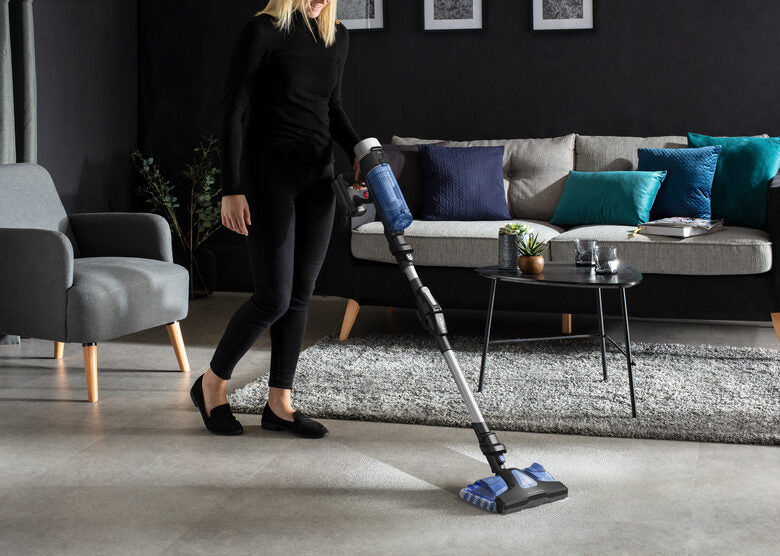 Rowenta X-Force Flex 9.60 RH20C0 Argento, Blu Senza sacchetto