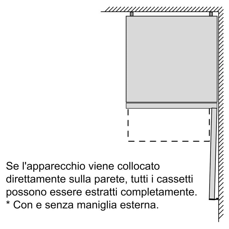 Bosch Serie 4 KGN392LDC frigorifero con congelatore Libera installazione 368 L D Acciaio inossidabile