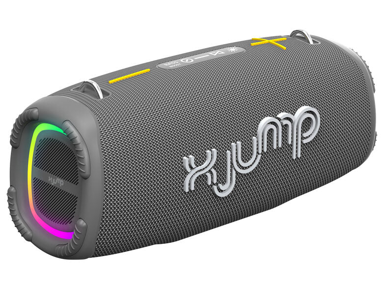 X JUMP XJ 200 Altoparlante portatile stereo Grigio 90 W