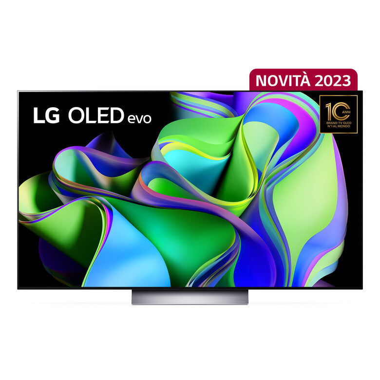 LG OLED evo 55'' Serie C3 OLED55C34LA, TV 4K, 4 HDMI, SMART TV