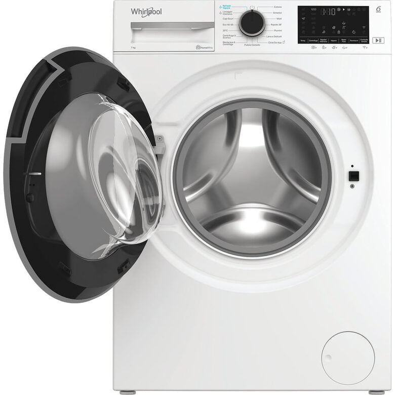 Whirlpool WAM 762WB IT Lavatrice A Libera Installazione 7 Kg, 1200 Giri, Classe A, Bianco