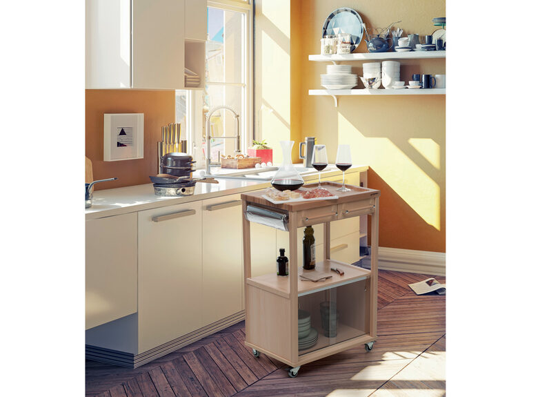 Foppapedretti Carrello Benchef Noce