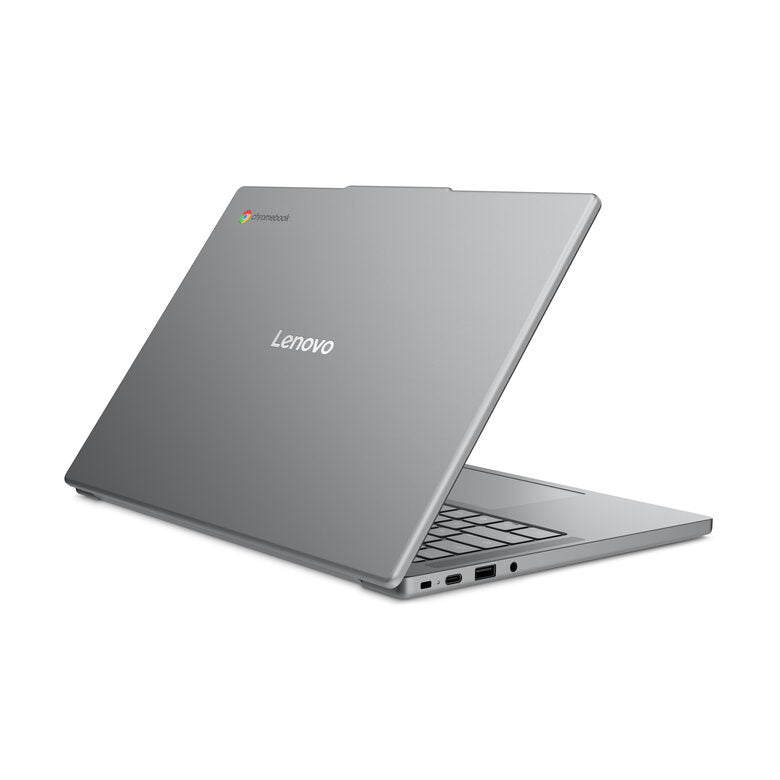 Lenovo Notebook Chromebook Display 14.0'' WUXGA (1920x1200) Processore INTEL N150 Memoria RAM 8GB Memoria SSD 128GB Scheda grafica Integrata Sistema Operativo CHROME OS  LUNA_GREY  Caricatore NON incluso