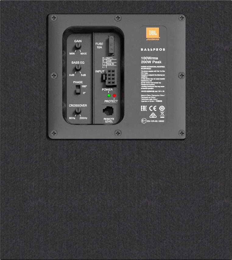 JBL Basspro 8 Nero Subwoofer attivo 100 W