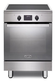 De’Longhi DMX 64 INL TC2 cucina A Elettrico Piano cottura a induzione Nero, Acciaio inox