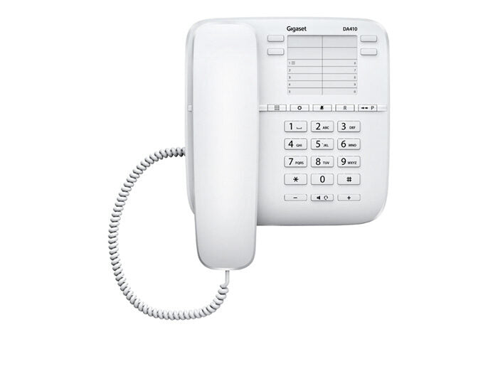 Gigaset DA410 Telefono analogico Bianco