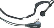 Midland MA 21-L Auricolare Cablato A clip Nero