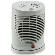 DCG Eltronic HL9395 stufetta elettrica Bianco 2000 W Riscaldatore ambiente elettrico con ventilatore