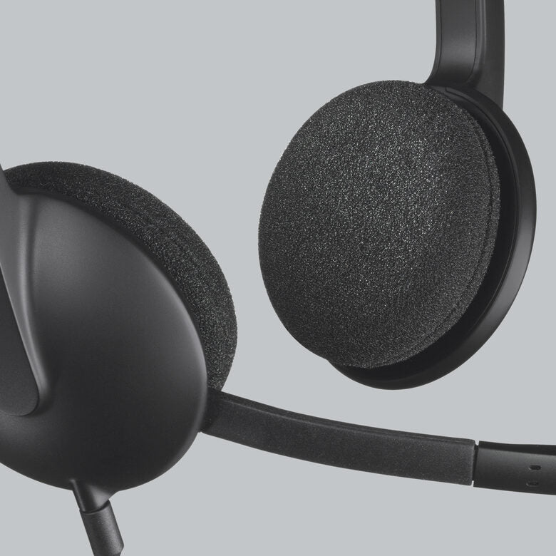 Logitech H340 USB Computer Headset Auricolare Cablato A Padiglione Ufficio USB tipo A Nero