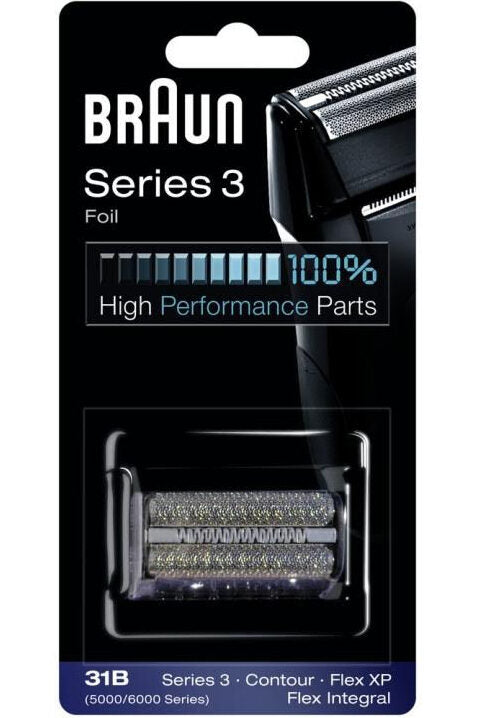 Braun Lamina Di Ricambio 31B Per Rasoi Elettrici Flex XP, Flex Integral