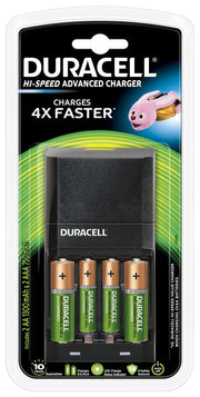 Duracell Caricabat Advanced CEF27 (15 Min) + 2xAA, 2xAAA