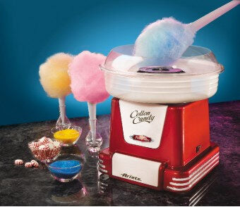 Ariete Cotton Candy Party Time macchina per zucchero filato Beige, Rosso 450 W