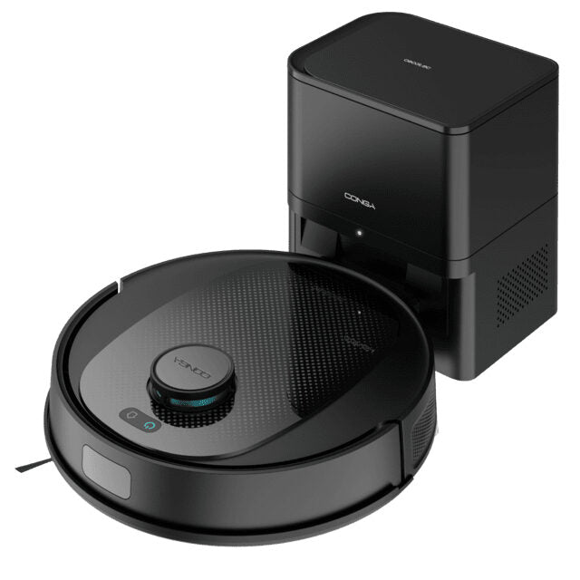 Cecotec  Conga 7690 Immortal Max Home Robot aspirapolvere Senza sacco Wi-Fi 5000Pa 3200mAh Nero