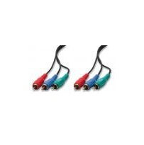 nuovaVideosuono 3xRCA-3xRCA 2m M-M cavo video e componente (YPbPr) Multicolore