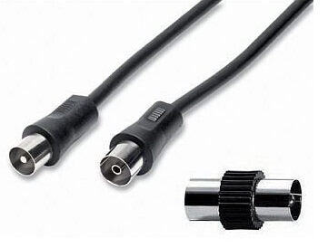 nuovaVideosuono 9/28 cavo coassiale 2 m Nero