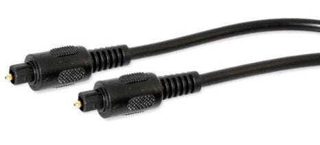 nuovaVideosuono OPT-B3 cavo a fibre ottiche 1 m TOSLINK Nero