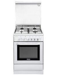 De’Longhi DGW 664 cucina Piano cottura Gas Bianco A