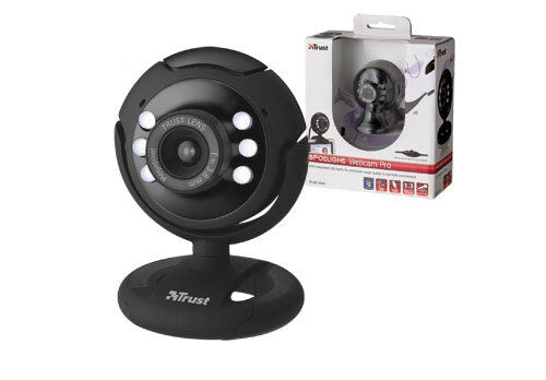 Trust SpotLight Pro webcam 1,3 MP 1280 x 1024 Pixel USB 2.0 Nero