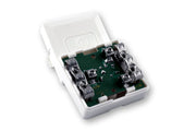 G.B.S. Elettronica PTI/2 Splitter per cavo Bianco