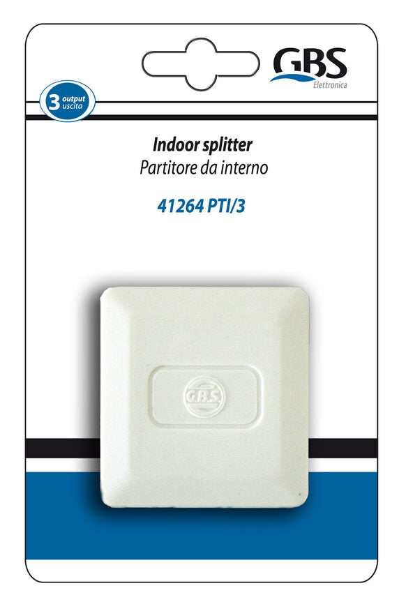 G.B.S. Elettronica PTI/3 Splitter per cavo Bianco