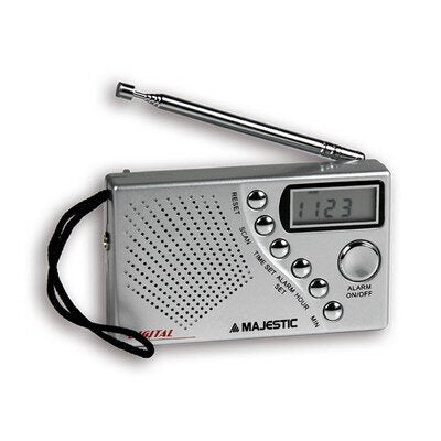 New Majestic RTD-0453S radio Portatile Digitale Argento